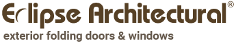 logo: Eclipse Architectural - exterior folding doors and windows